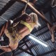 Short femme multicolore BASKET CASE| SAVAGE BARBELL