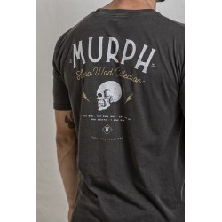 Grey unisexe T-Shirt MURPH | THUNDERNOISE