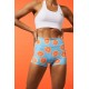 Training short multicolor ORANGE IS THE NEW BLACK for women | VOXY