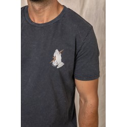 T-Shirt bleu gris ONLY WOD | THUNDERNOISE
