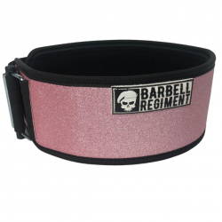 PRINCESS Straight Weightlifting Belt Pink | BARBELL REGIMENT
