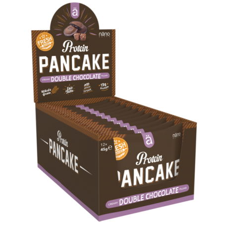 Protein snack pancakes x12 DOUBLE CHOCOLATE| NANO SUPPS