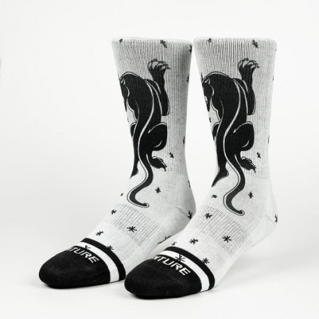 Chaussettes grises BLACK PANTHER | WODABLE