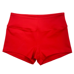 Training short RED for women | SAVAGE BARBELL