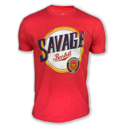 T-Shirt homme rouge SAVAGE TIME |SAVAGE BARBELL