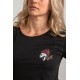 Training t-shirt black PUNISHER MACHINE for women | THUNDERNOISE