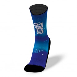 Blue workout socks 21 15 9 | LITHE APPAREL