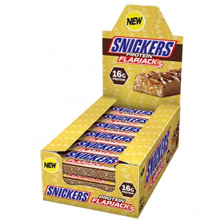 Pack de 18 Barres protéinées SNICKERS FLAPJACK PROTEIN avoine | MARS PROTEIN