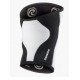 5 mm pair of Knee Sleeves Black and Carbon | REHBAND