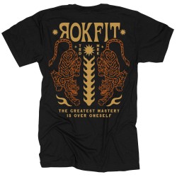 T-Shirt Homme noir SELF MASTERY | ROKFIT