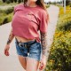 Men's pink T-Shirt STRENGTH OF MIND, STRENGTH OF BODY | ROKFIT