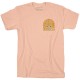 Men's pink T-Shirt STRENGTH OF MIND, STRENGTH OF BODY | ROKFIT