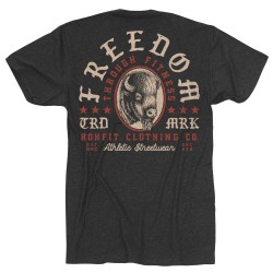 T-Shirt Homme noir FREEDOM THROUGH FITNESS | ROKFIT