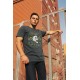 Blue unisexe T-Shirt HEAVY REPS ONLY | THUNDERNOISE