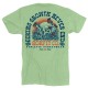 Men's green T-Shirt SEEKING GROWTH NEVER ENDS| ROKFIT