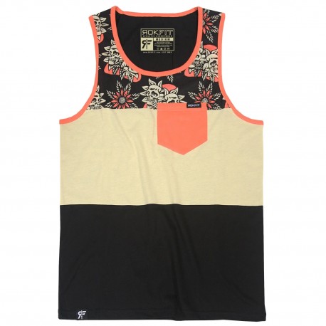 Men's black sport tank MOONDOG| ROKFIT