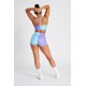 Training short multicolor BLUE RAZ for women | VOXY