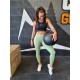 Legging Femme TACTICAL PULSE vert pomme| ARDOR PROGRESS