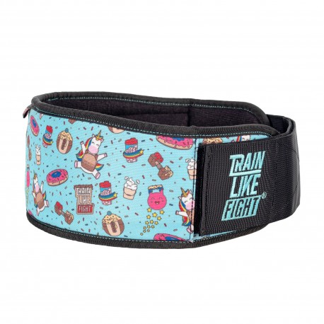 Ceinture de force RAINBOW COOKIE ATTITUDE bleu clair | TRAIN LIKE FIGHT