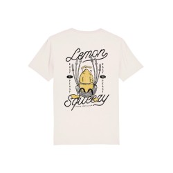 T-Shirt beige EASY PEASY LEMON SQUEEZY | THUNDERNOISE
