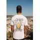 Beige unisexe T-Shirt EASY PEASY LEMON SQUEEZY | THUNDERNOISE