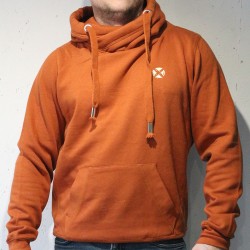 Sweat capuche unisexe orange THE SWEETY Terracotta | VERY BAD WOD