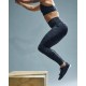 Training high waist legging black KINETIC BLACKOUT CAMO | TYR