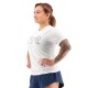 T-Shirt unisexe 939 gris chiné BIG OUTLINE LOGO | TYR