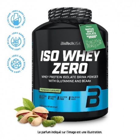 Iso Whey Zero Protéines Pistache 2270 Gr | BioTechUSA