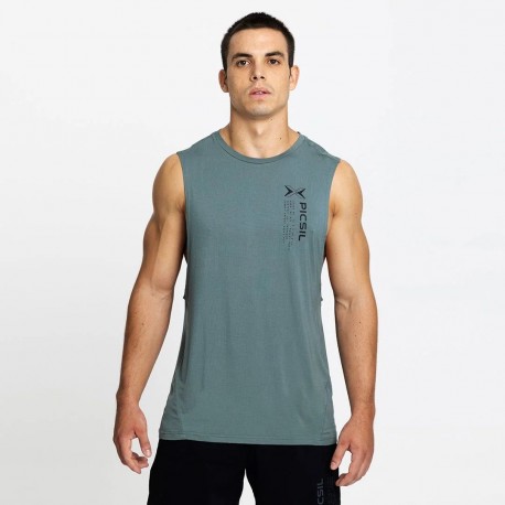 Men training tank green CORE 0.2| PICSIL
