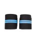 Elastic Wrist Wraps Black/Blue| VERY BAD WOD