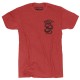 T-Shirt Homme rouge UNBROKEN| ROKFIT