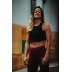 Training bra black CHEST TANK for women | BARBELL REGIMENT