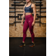 Training legging cherry red THE OLY | BARBELL REGIMENT