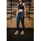 Legging BARBELL REGIMENT Femme THE OLY bleu gris