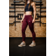 Legging Oly rouge profond Barbell Regiment pour entraînement intensif