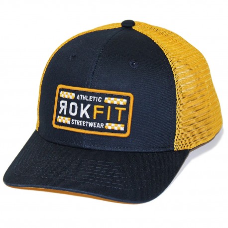 Casquette bleu et jaune STARTING LINE | ROKFIT