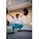 Training crop T-shirt MIAMI white |BARBELL REGIMENT