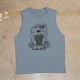 Muscle tank blue FRENCH WOD for men | VERY BAD WOD