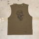 Muscle Tank homme vert kaki GORILLA OPS| VERY BAD WOD