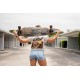 T-Shirt Homme beige RISE AND GRIND | ROKFIT
