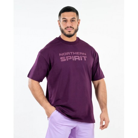T-shirt  NORTHERN SPIRIT Homme oversize NS SMURF Vigneto