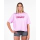 Crop Top oversize NS BAGGY TOP Lavender pink| NORTHERN SPIRIT