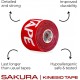 Roll of KINESIO tape SARURA black | RONIN TAPE