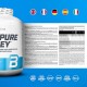 Protéine 100 % Pure Whey  CARAMEL CAPPUCCINO 2270 Gr | BioTechUSA