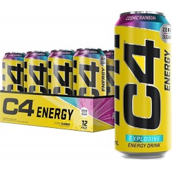 Booster Pre-workout C4 ENERGY - pack of 12 - Cosmic Rainbow