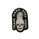 TRAIN HARD STAY COOL black 3D PVC velcro patch | VERY BAD WOD