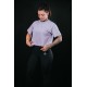 Unisex purple oversized Crop Top HAND OF DESTINY | VERY BAD WOD