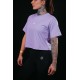 Crop top oversize violet HAND OF DESTINY | VERY BAD WOD