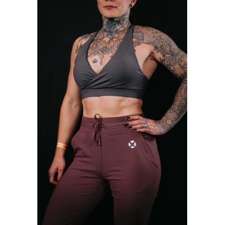 Brassière sport VERY BAD WOD grise BARBARA